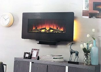Amber Hearth 36'' Electric Fireplace
