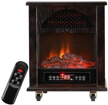 DOIT 12Inch Electric Infrared Fireplace