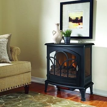 curved-electric-fireplace