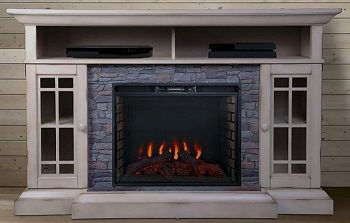 ALLENHOME Bennett Infrared Electric Fireplace review