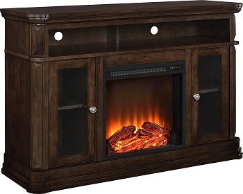 Ameriwood Home Brooklyn Electric Fireplace