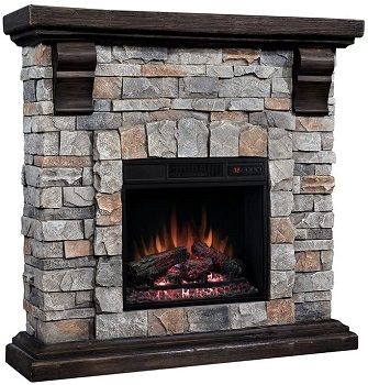 Classic Flame Pioneer Stone Electric Fireplace
