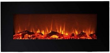 FLAME&SHADE Electric Fireplace Heater