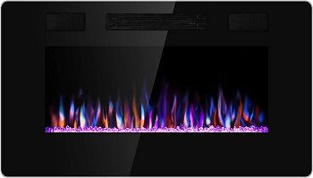 JAMFLY Electric Fireplace Insert