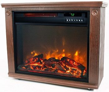 Lifesmart Infrared Quartz Fireplace