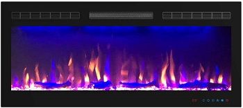 Mystflame Slimline Electric Fireplace