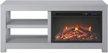 Parsons Electric Fireplace For TVs Up To 55