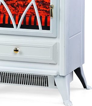 Plow & Hearth Compact Electric Stove Fireplace review