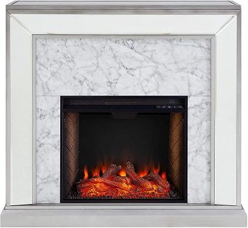 Southern Enterprises Alexa Smart Fireplace