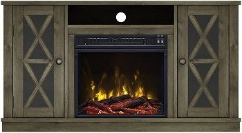Willis Electric Fireplace Spanish Gray