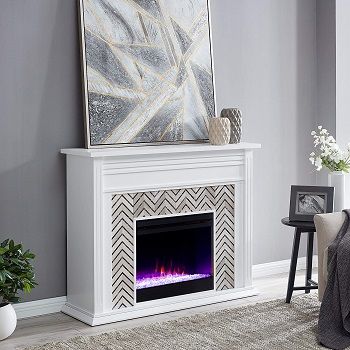 marble-electric-fireplace