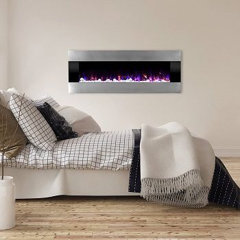stainless-steel-electric-fireplace