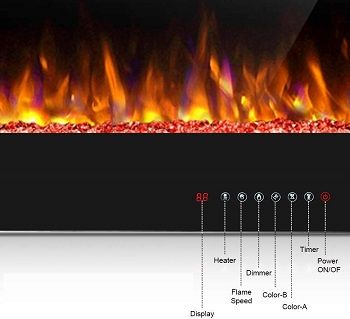 Antarctic Star 42-Inch Electric Fireplace Recessed review