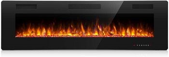 Antarctic Star 42-Inch Electric Fireplace Recessed