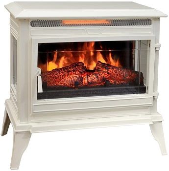 Comfort Smart Jackson Electric Fireplace Stove Heater CS-25IR-CRM