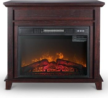 Della 32 Electric Fireplace With Mantel review