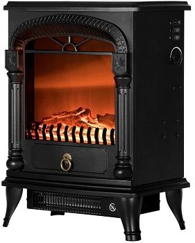 FYLD Electric Fireplace Heater with 3D Flame Effect review