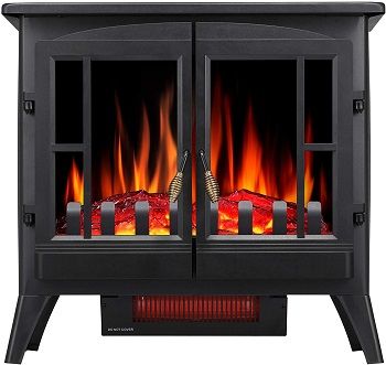 Joy Pebble New Compact Electric Fireplace Heater