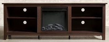 Kraiovim 70-Inch Wide Electric Fireplace Television Stand