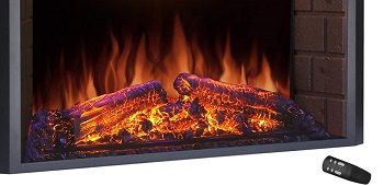 Masarflame 30'' Retro Electric Fireplace Insert review