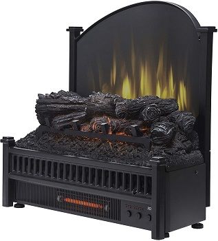 Pleasant Hearth Electric Log Insert With Removeable Fireback