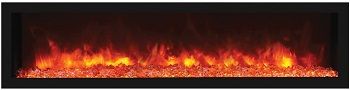 Remii 102765-DE Built-In Deep Electric Fireplace