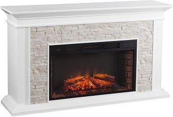 SEI Furniture Canyon Heights Electric Fireplace
