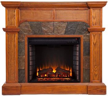 Southern Enterprises Cartwright Electric Fireplace