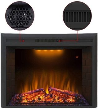 Valuxhome 30 Inches Electric Fireplace Insert review