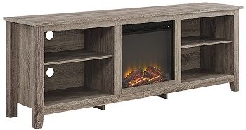 Walker Edison 70-Inch Electric Fireplace Console