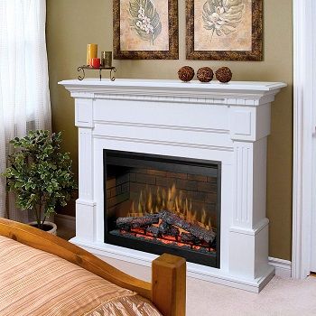 electric-fireplace-with-mantel