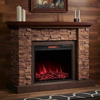 stone-electric-fireplace