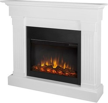 Real Flame 8020E-W 8020E Crawford Electric Fireplace