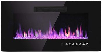 SH Built-in 36-inch Electric Fireplace